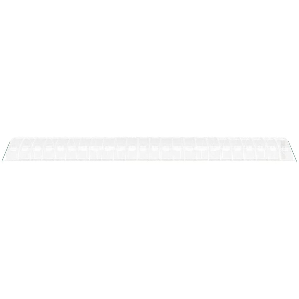 vidaXL White Polyethylene Galvanised Steel Frame 78.4 x 13.1ft Greenhouse Image 4