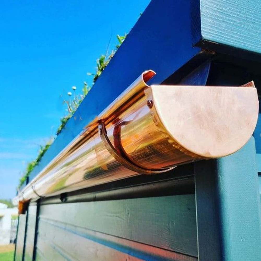 Metal Gutta Copper Stop End 2 Pack Image 5