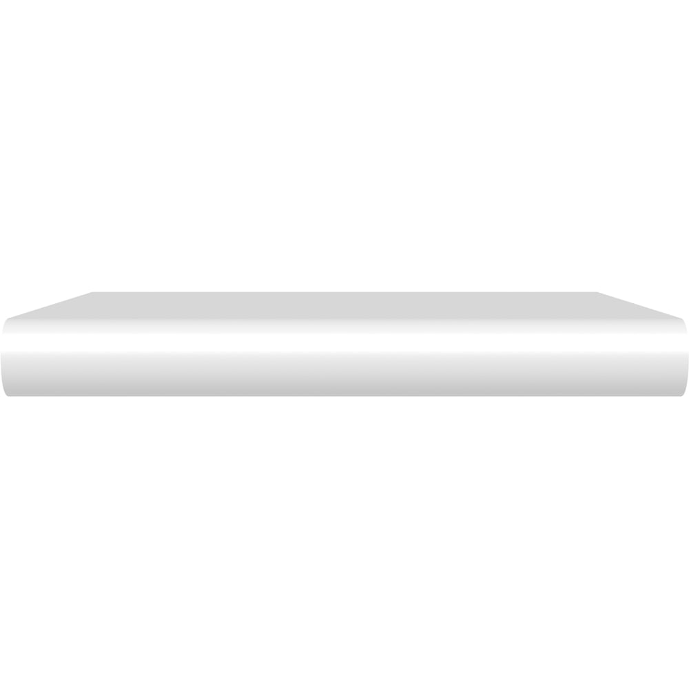 National Skirting White Full Round Primed Window Board 18mm 400 x 4200mm Image 2