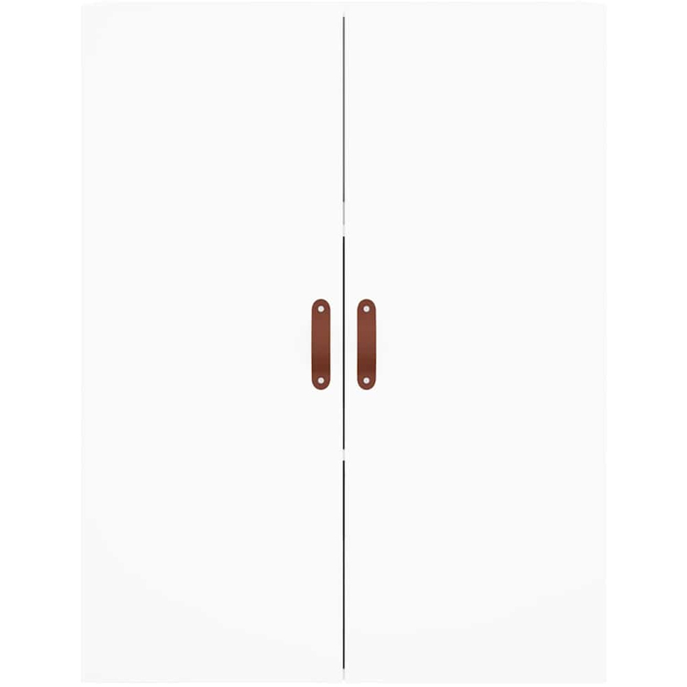 vidaXL 3 Door 3 Drawer White Tall Highboard with Metal Legs Image 6