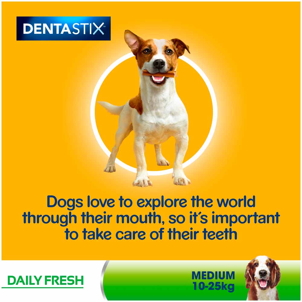 Pedigree Dentastix Fresh Adult Medium Dog Dental Treats 5 Pack 128g Image 5