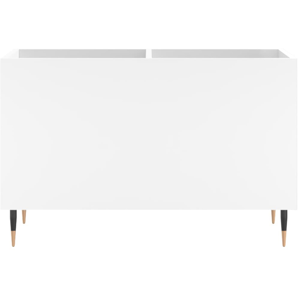 vidaXL White Record Cabinet Image 4
