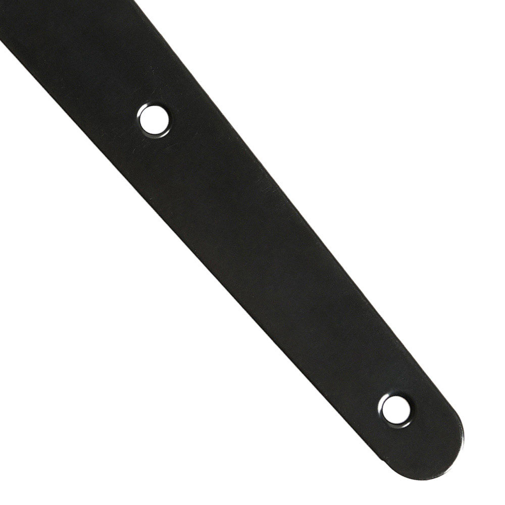 Living and Home Black Iron Heavy-Duty T-Hinge 400mm 3 Pack Image 4