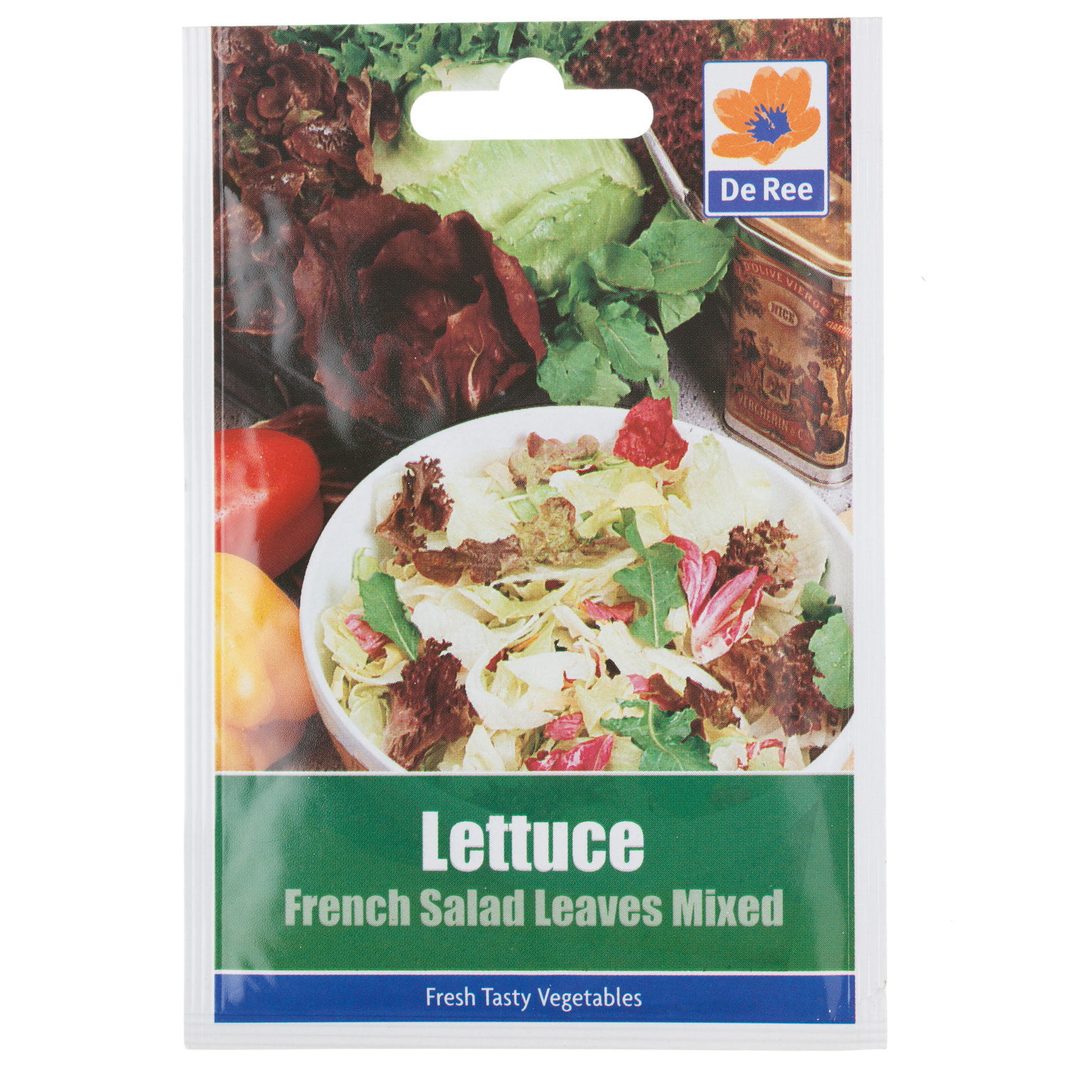 Lettuce Mixed Salad Leaves Seed Packet Image