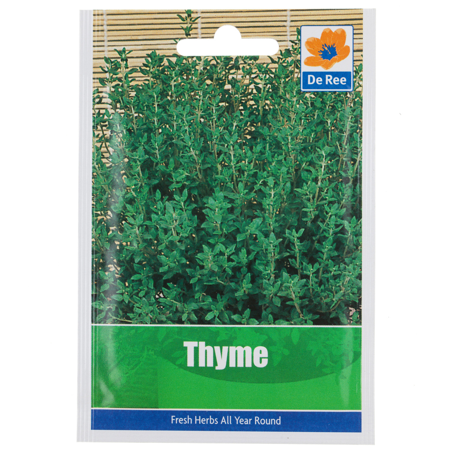 De Ree Thyme Seed Packet Image