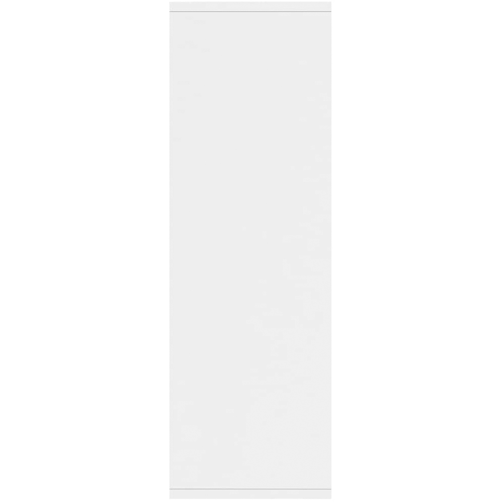 vidaXL 5 Shelf White Wooden Bookcase Image 4