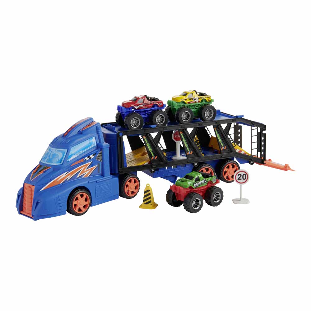 monster truck transporter