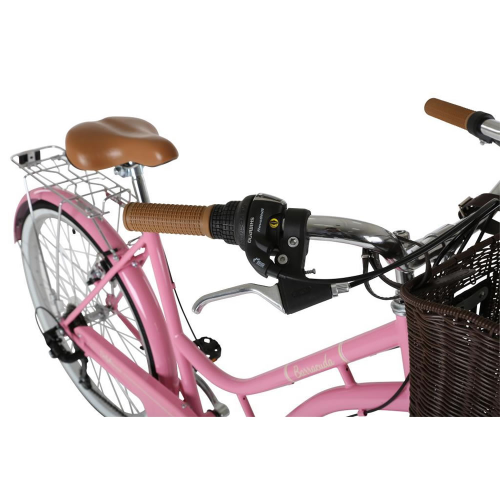 Barracuda Delphinus Womens 7 Speed 19" Pink Vintage Bike Image 3