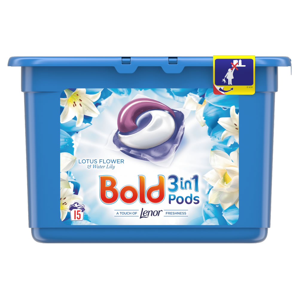 Bold 2in1 Lotus Flower & White Lily Liquid 15 Washes Image
