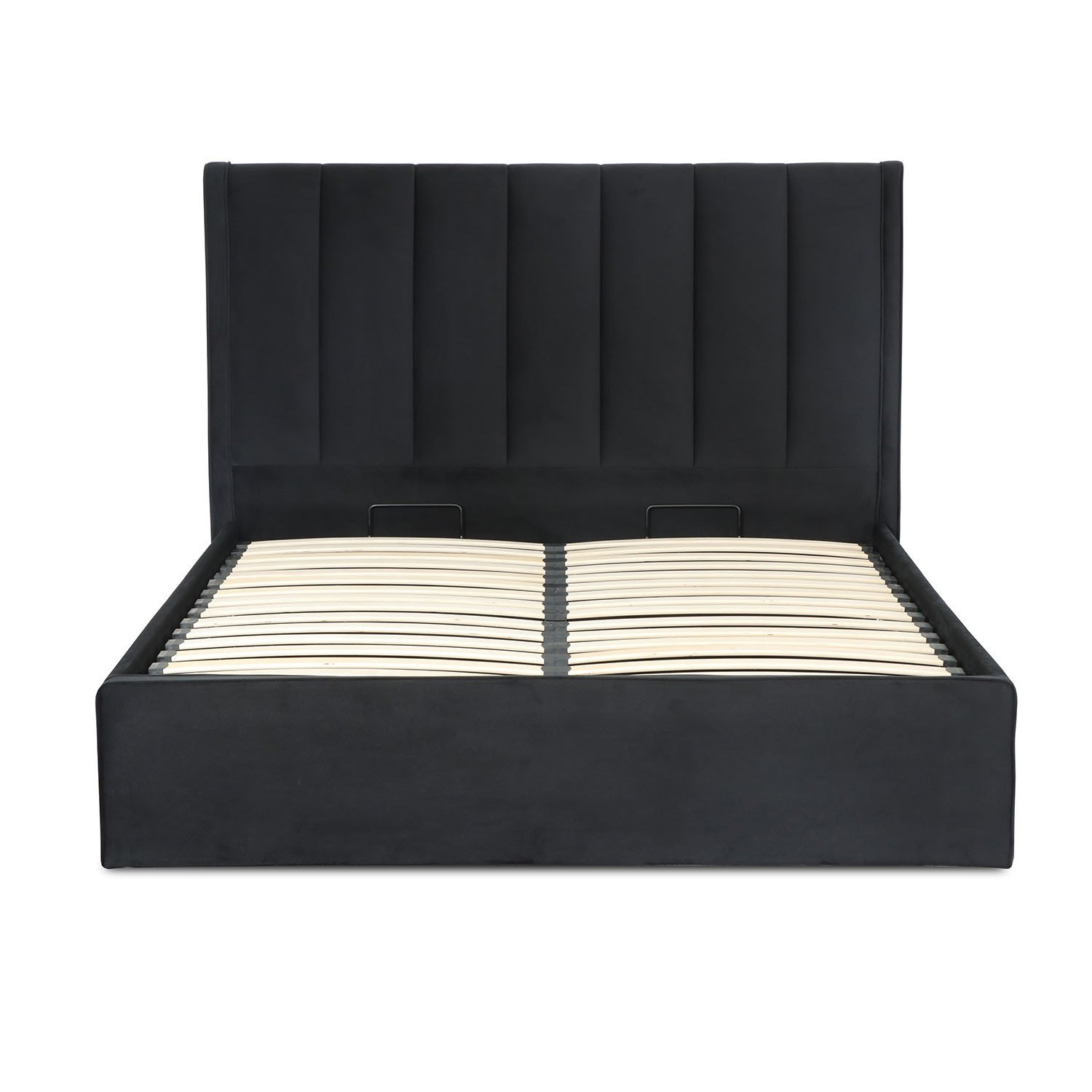 Willow Ottoman Black - Black / Double Image 11