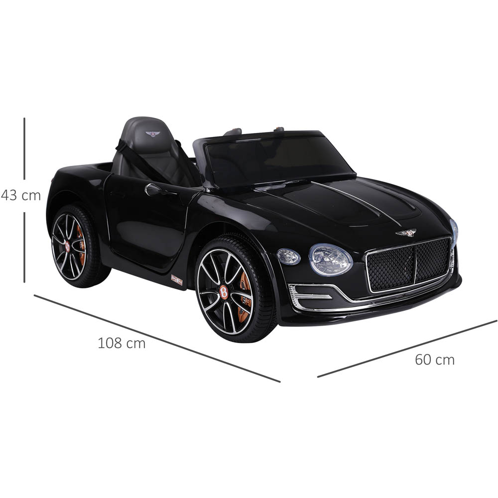 Tommy Toys Bentley Style Kids Ride On Electric Car Black 6V Image 7