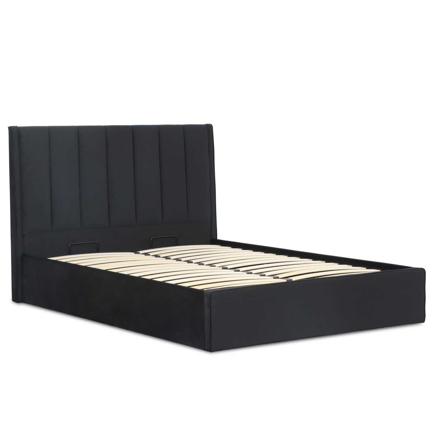 Willow Ottoman Black - Black / Double Image 7