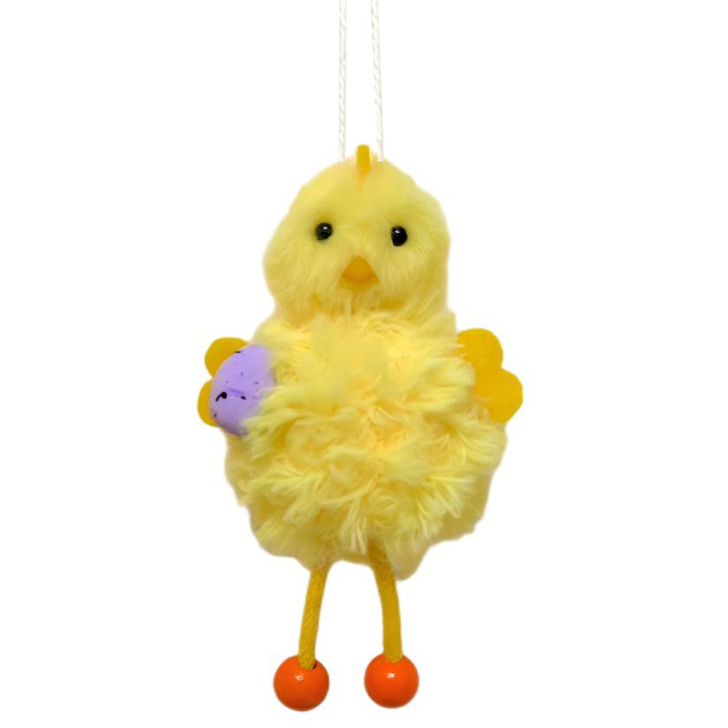 Hanging Fluffy Chick with Egg Image 4