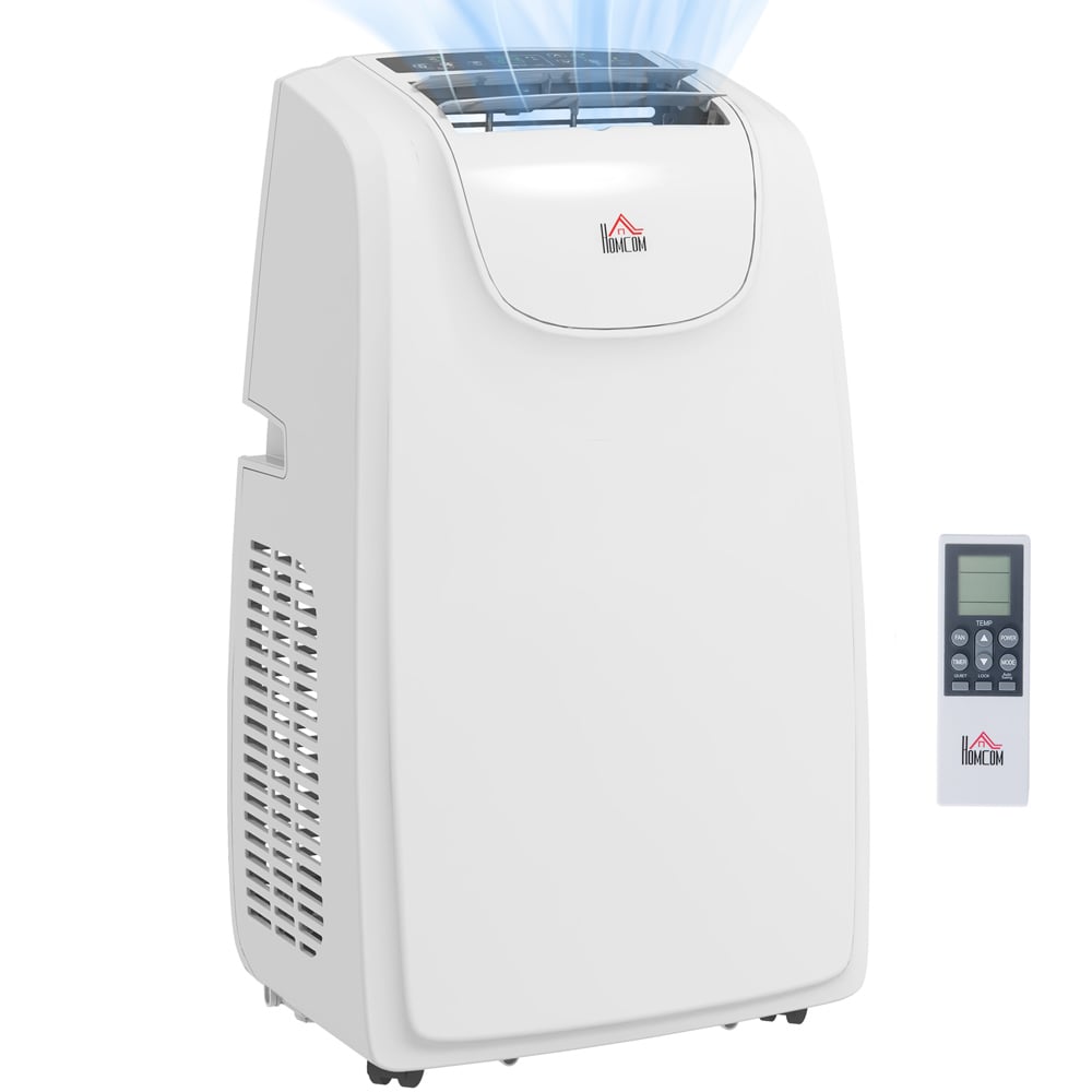HOMCOM White 12000BTU 4 in 1 Air Conditioner Image 1