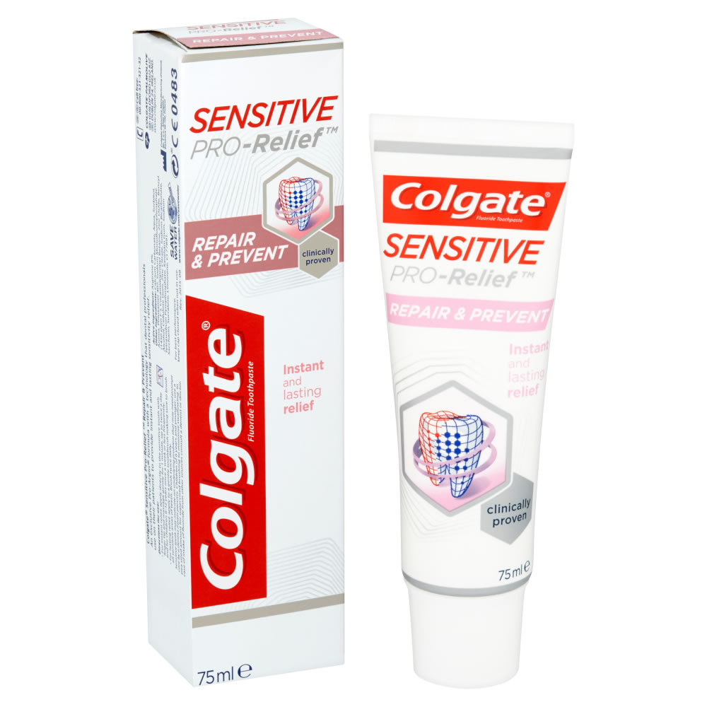 Colgate Sensitive Pro Relief Repair and Protect Toothpaste 75ml Image 2