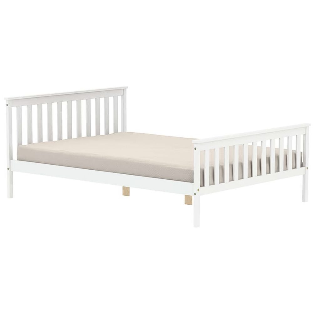 Oxford Small Double White Bed Image 6
