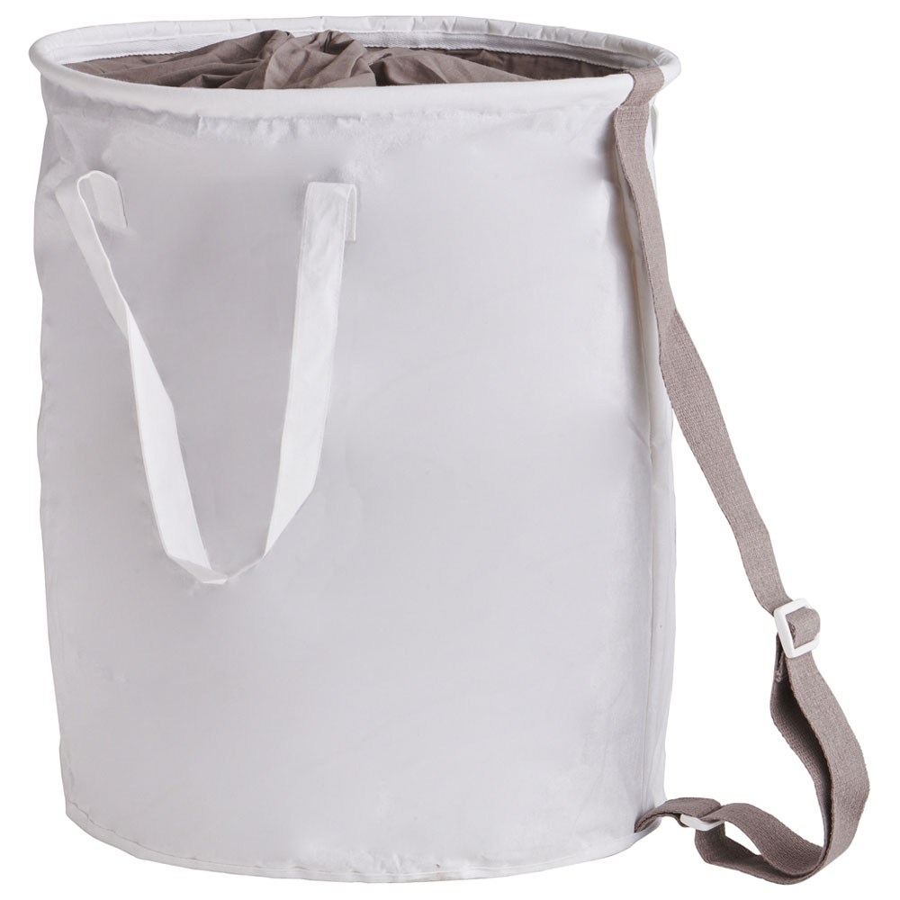 Wilko Draw String Laundry Bag Natural Wilko