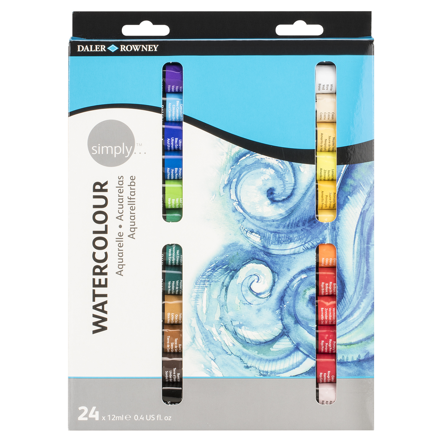 Daler-Rowney Simply Watercolour Set - 24 Image 1