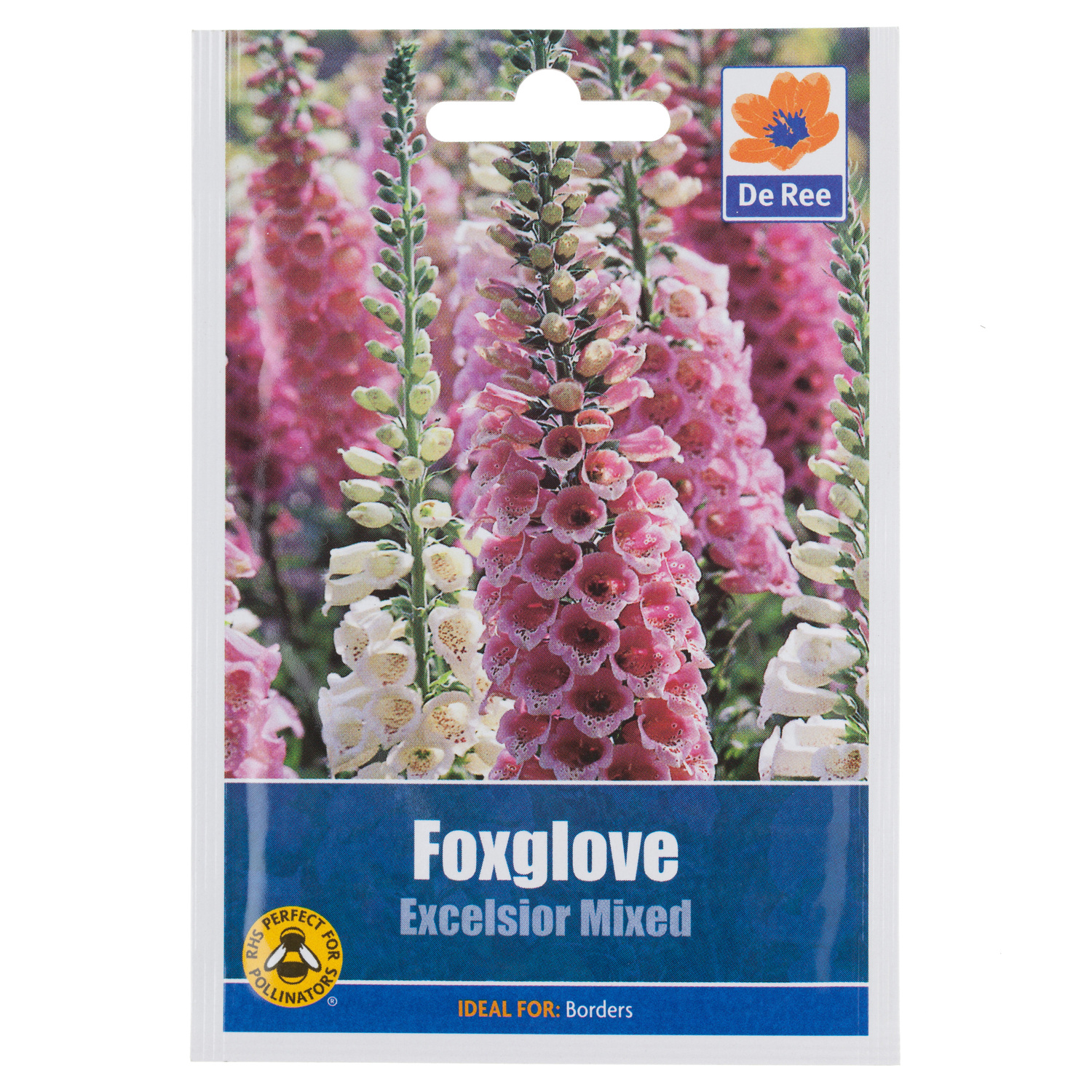Foxglove Excelsior Mixed Seed Packet Image