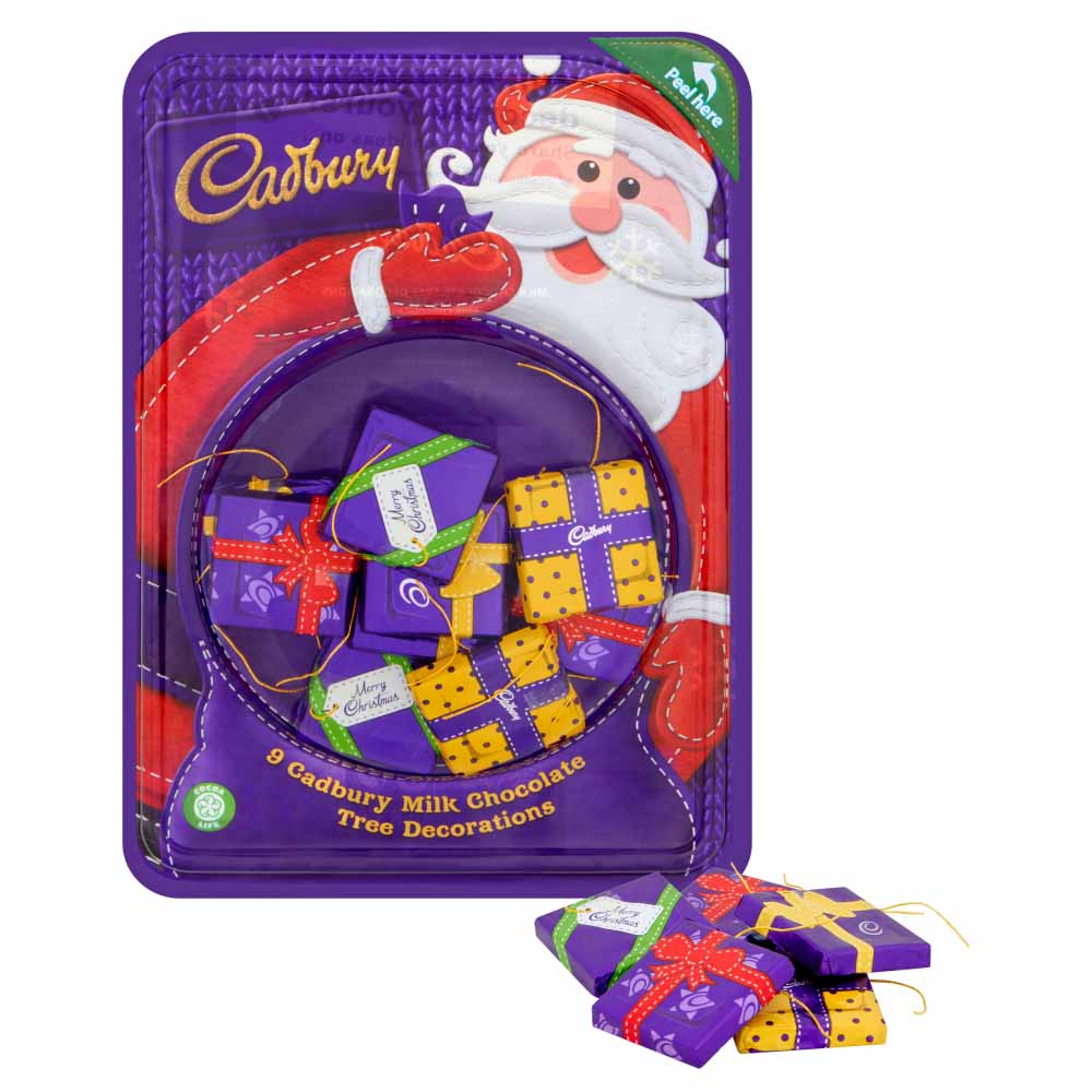 Cadbury Dairy Milk Tree Decorations 83g Wilko