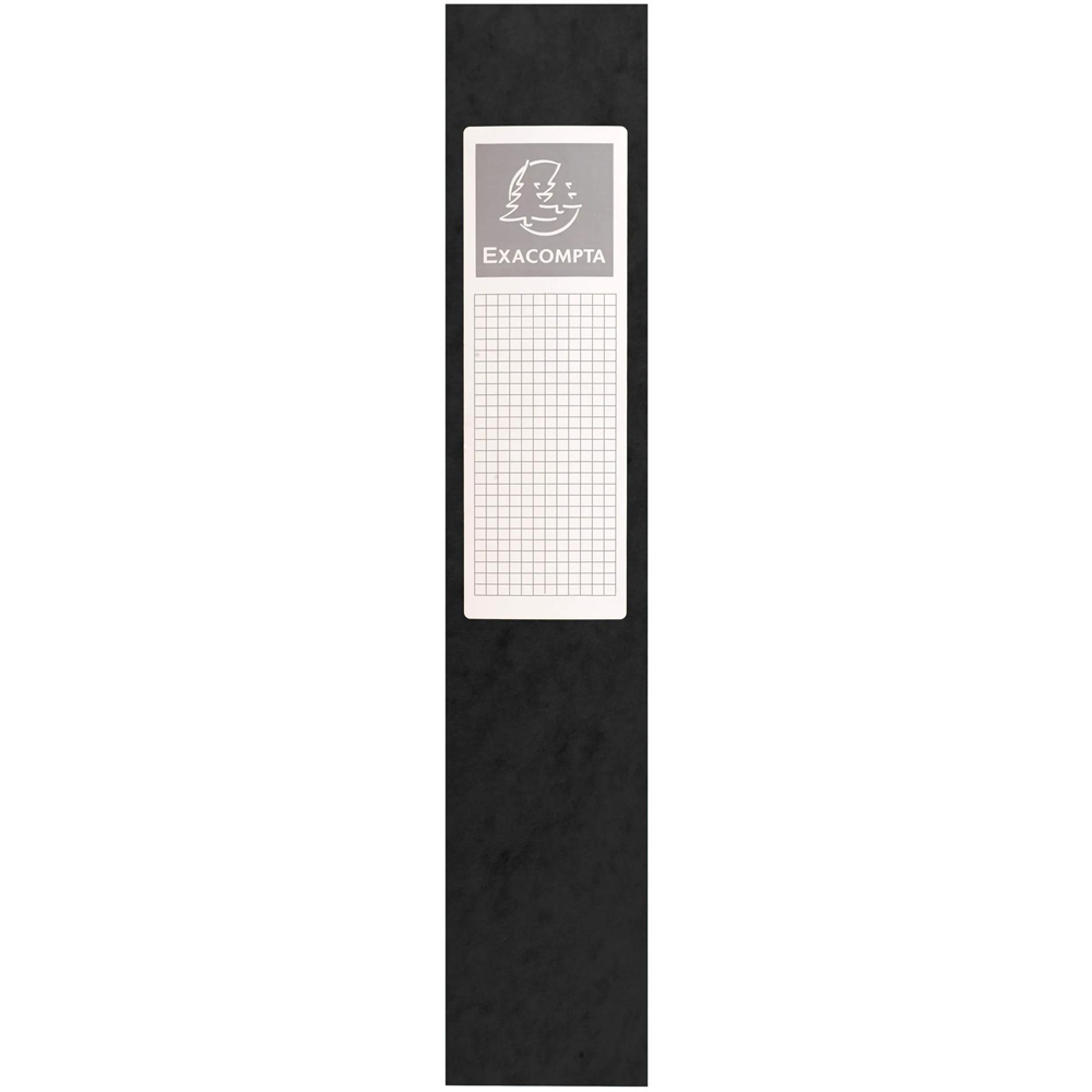 Exacompta A4 Black Pressboard Box File 8 Pack Image 4