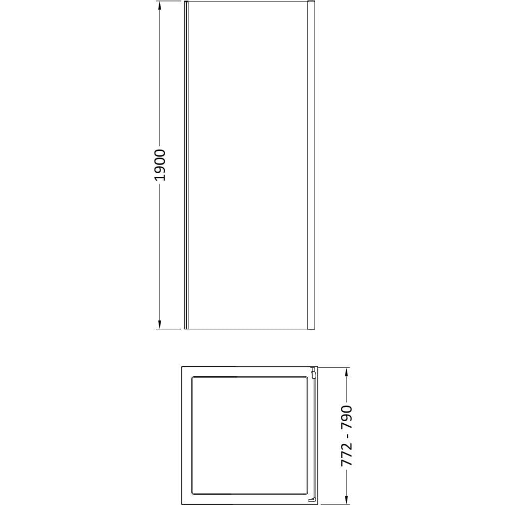 Oem Chrome Side Panel 800mm Image 2