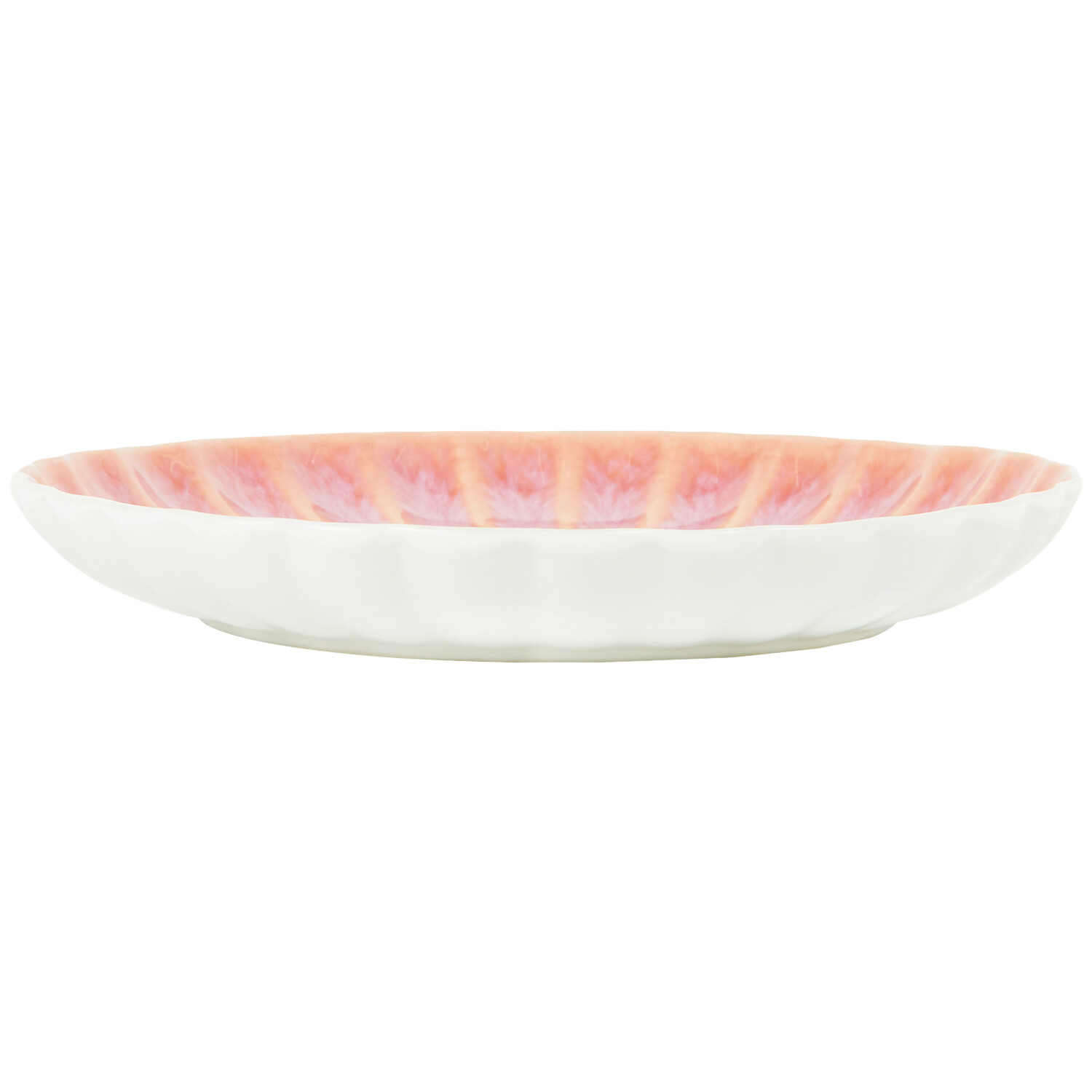 Pink Reactive Glaze Plate Pink Side Plate Image 2