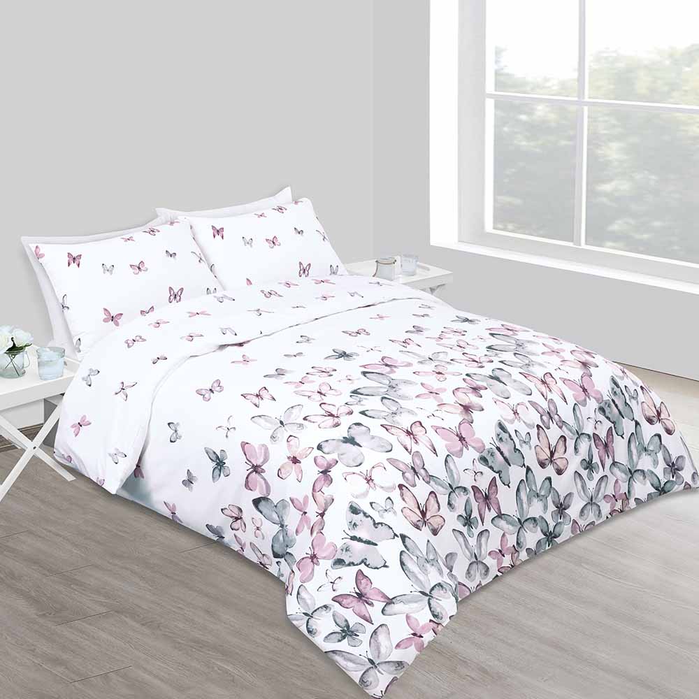 Wilko Butterfly Duvet Set King Size Wilko