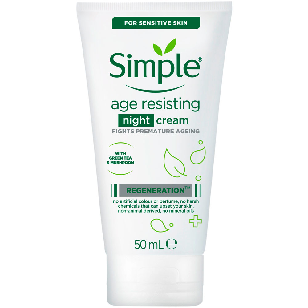 Simple Regeneration Age Resisting Night Cream 50ml Image 1