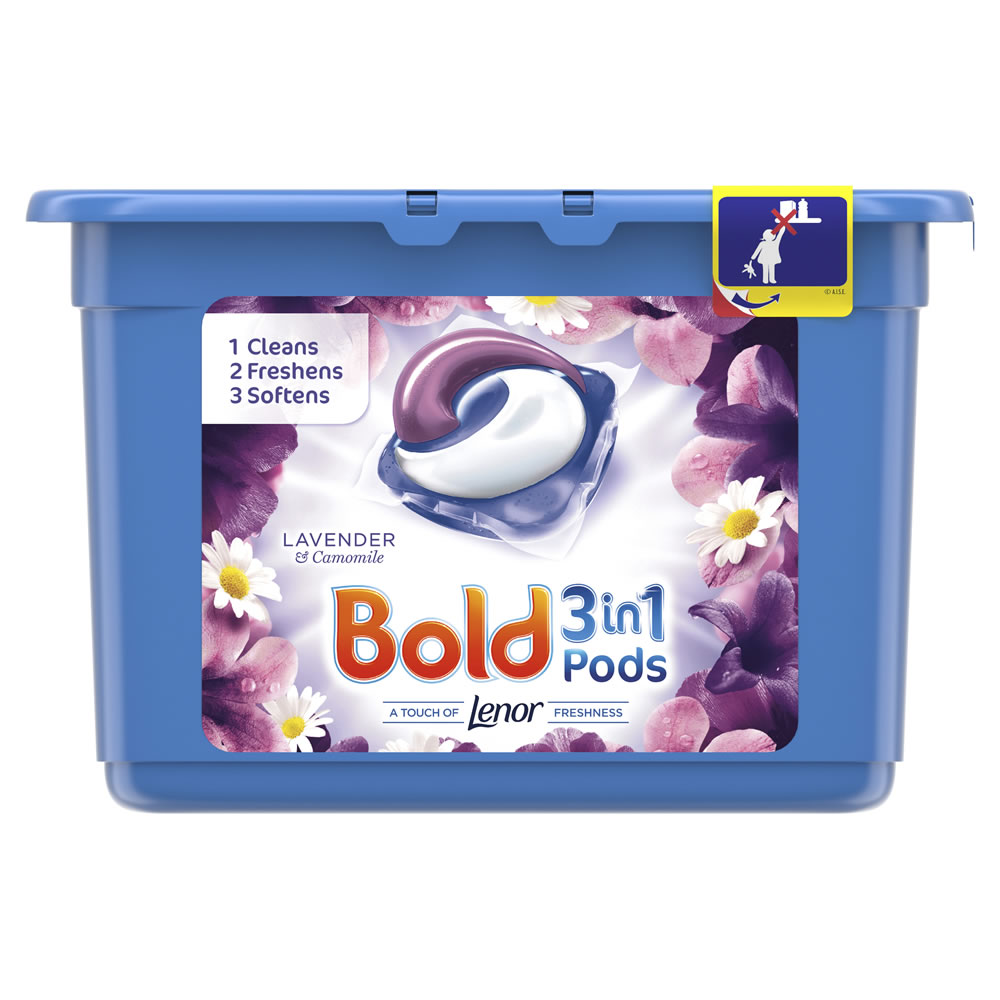 Bold Pods Lavender and Camomile Bloom 16 Washes | Wilko