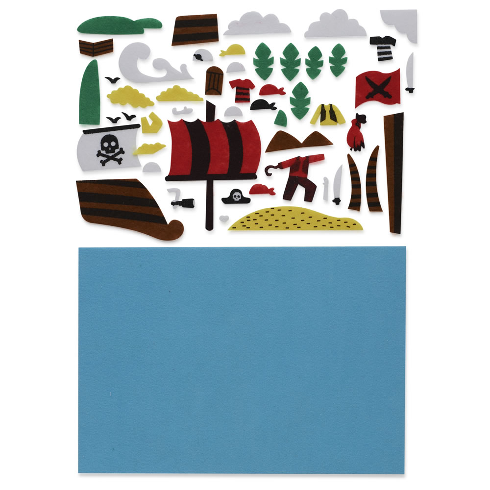 Single Wilko Felt Picture Play Set in Assorted styles Image 6