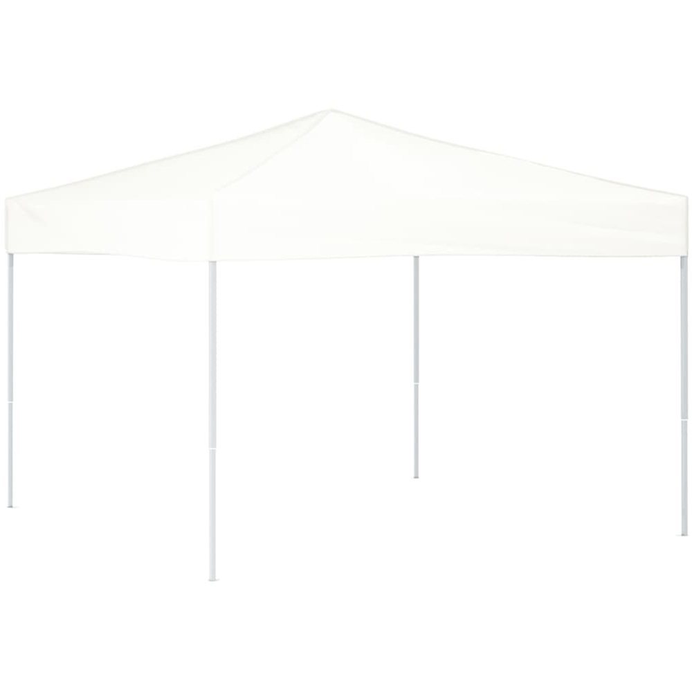 vidaXL 3 x 3m White Foldable Party Tent Image 2