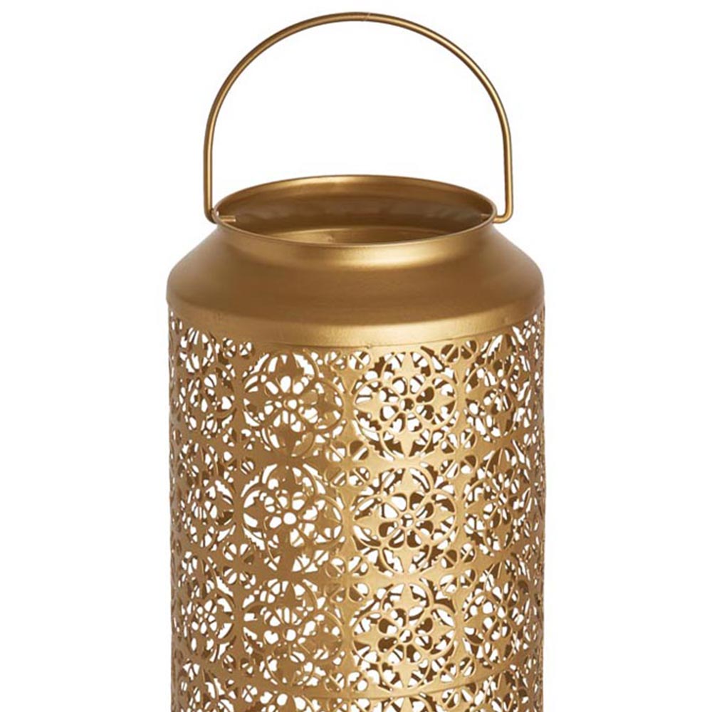 Wilko Eastern Delight Gold Lantern Image 4