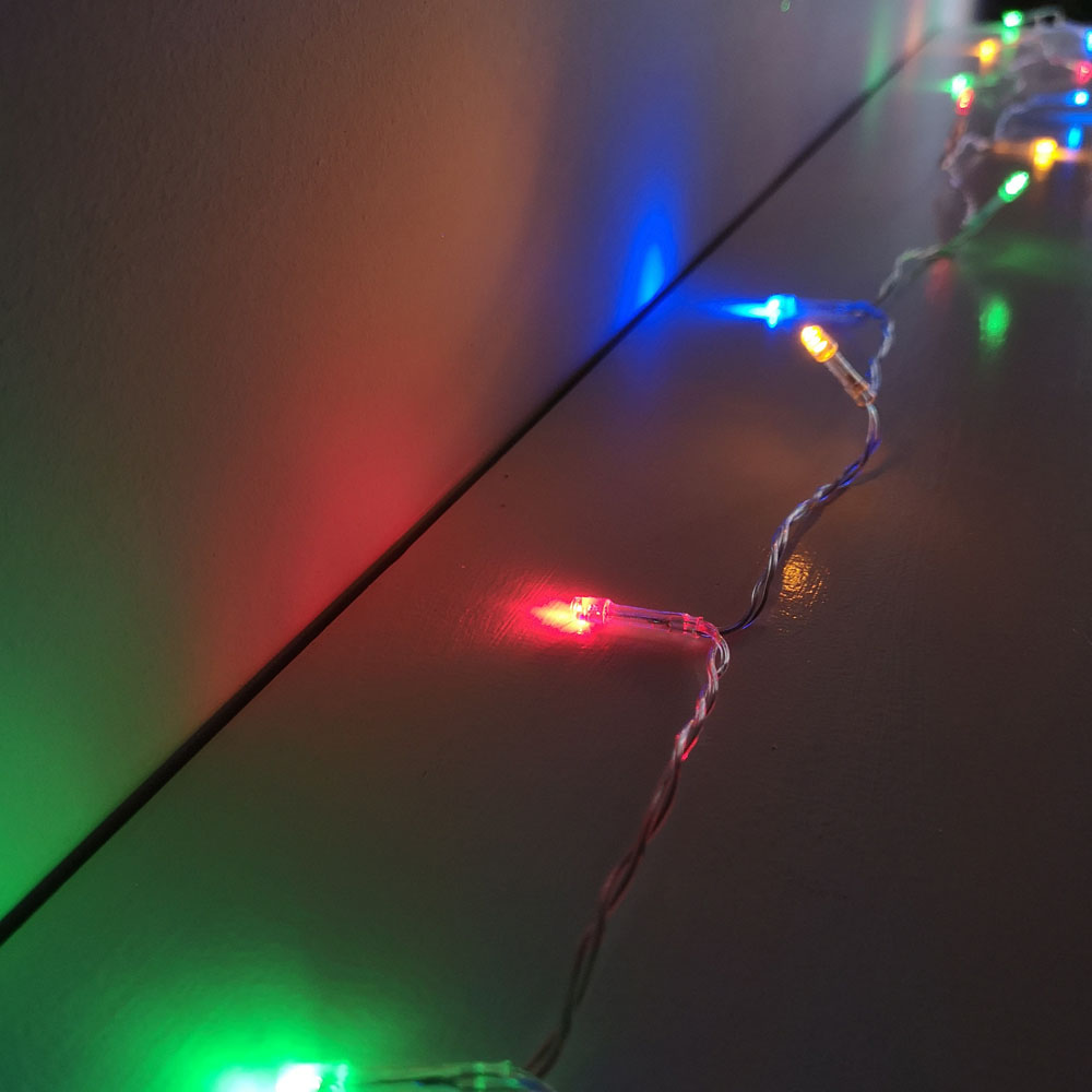 Premier TimeLights 50 Multicolour LED Multi-Function Christmas String Light 5m Image 3