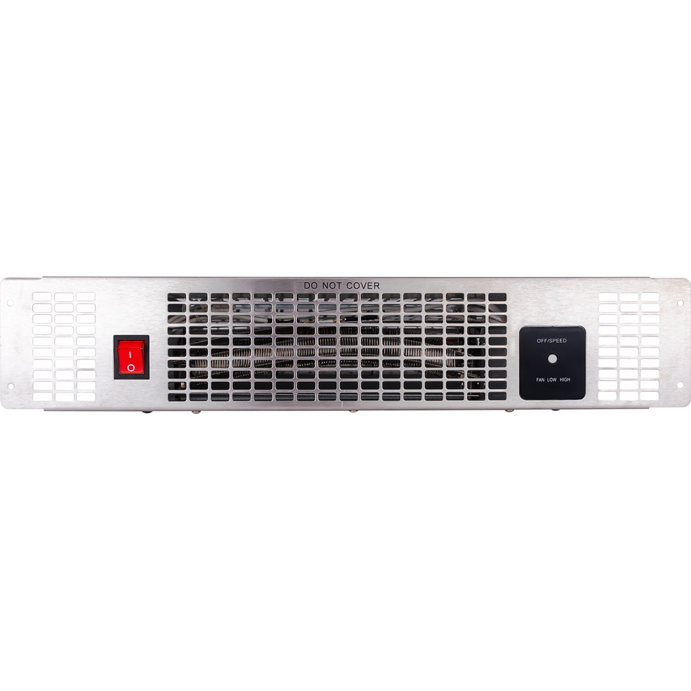 TCP Stainless Steel Plinth Heater with Remote Image 1