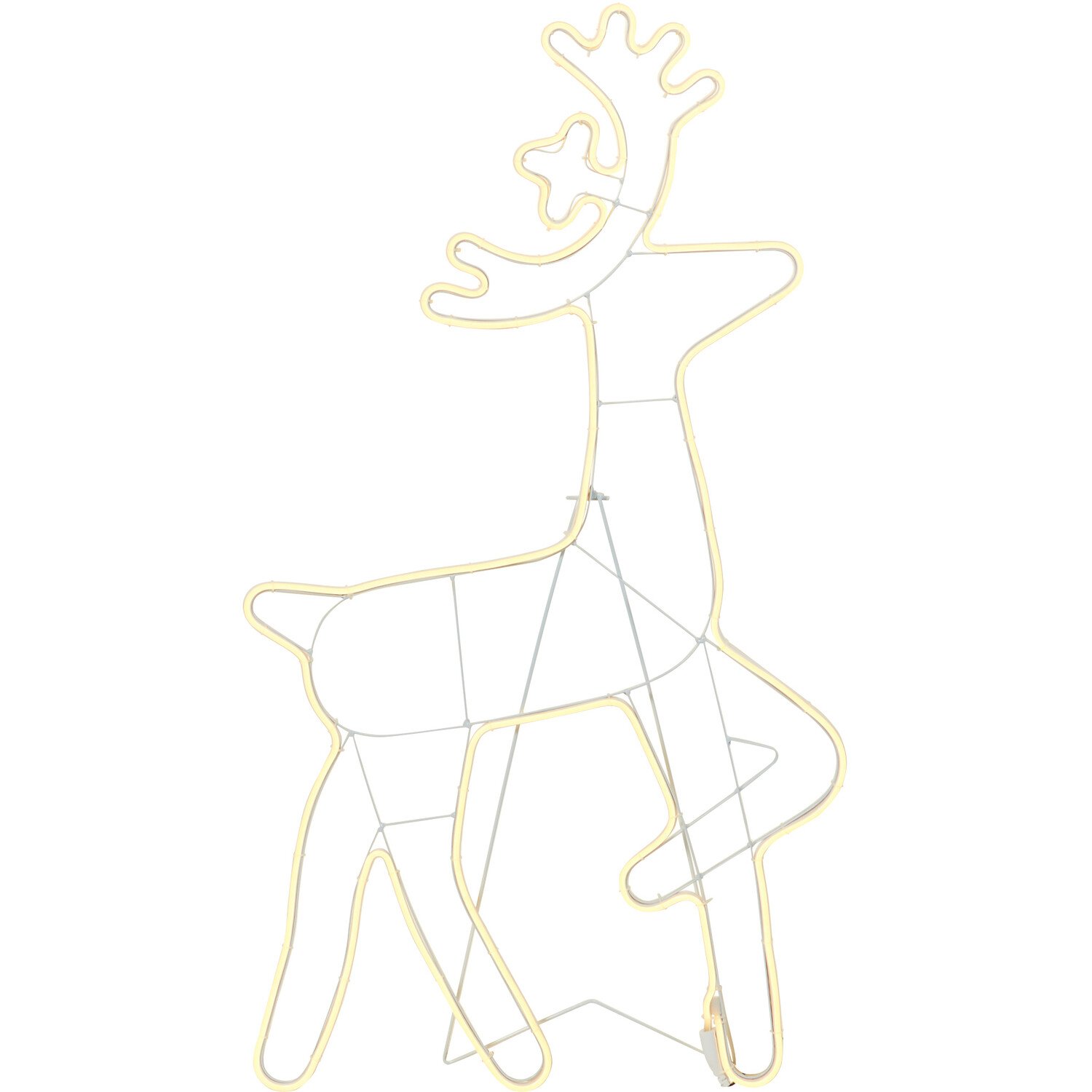 Standing Reindeer Neon Rope Light Image 4