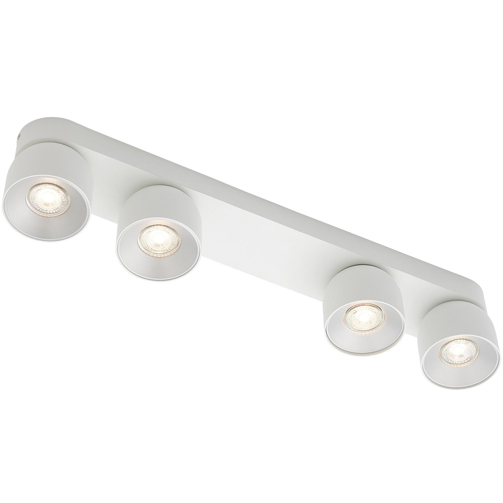 Nordlux Pitcher GU10 4-Spot White Spotlight Image 1
