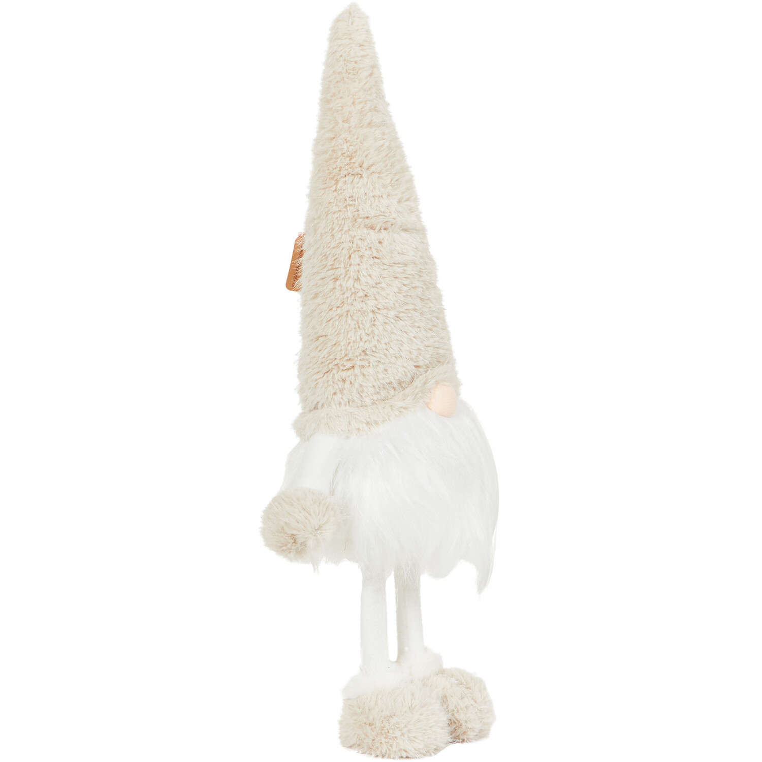 LED Standing Fluffy Gonk Beige - Beige Image 2