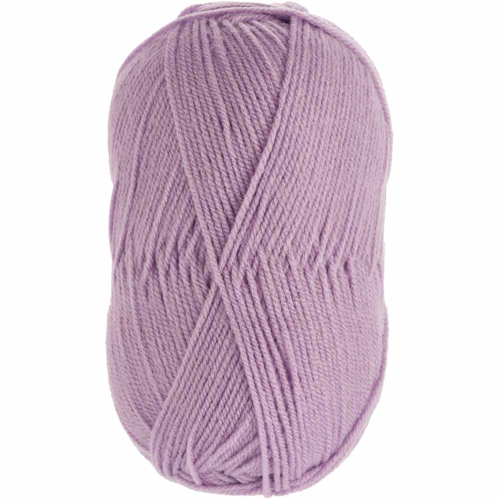 Wilko Double Knit Yarn Lilac 100g Image 1
