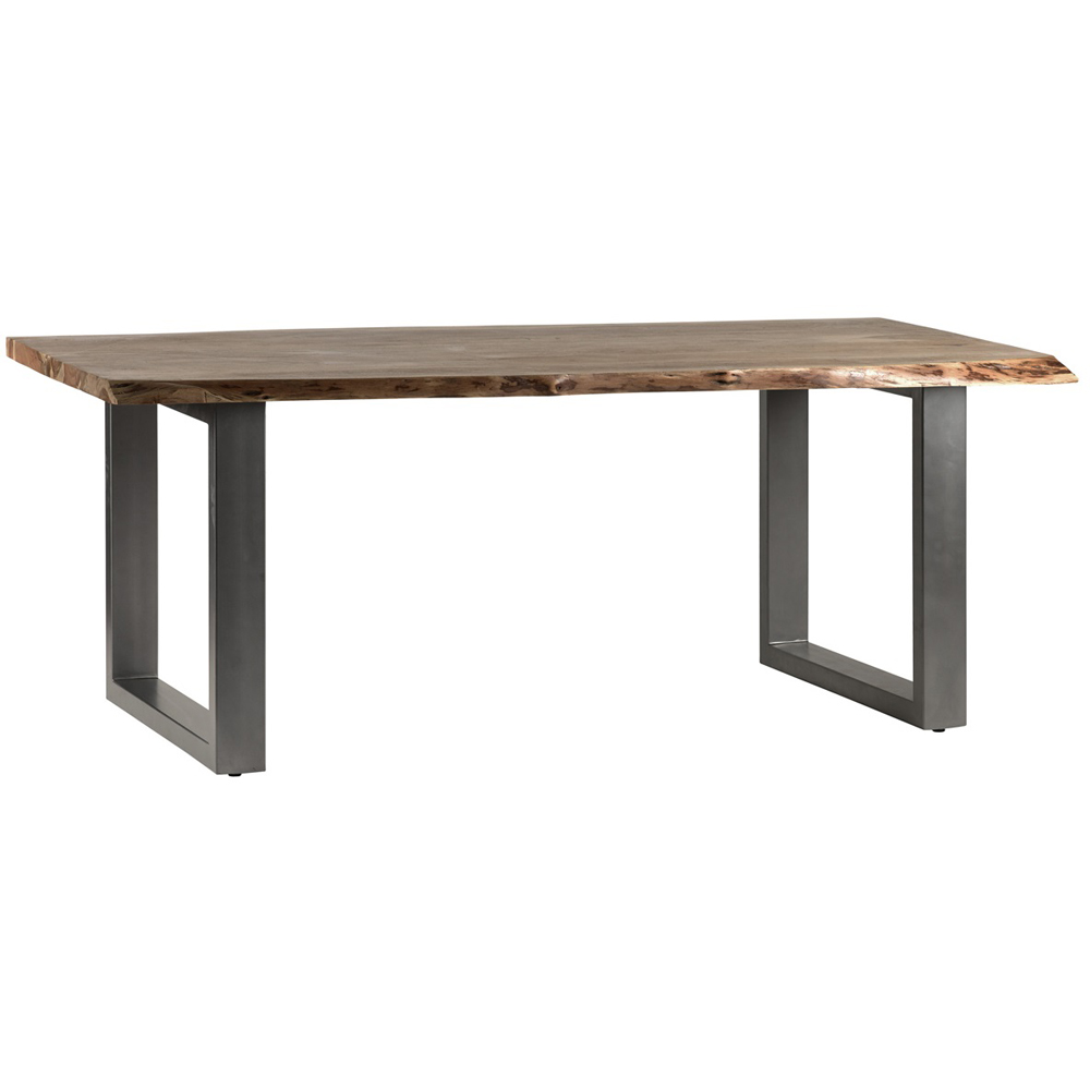 Brooklyn Barima 6 Seater Wooden Dining Table Image 2