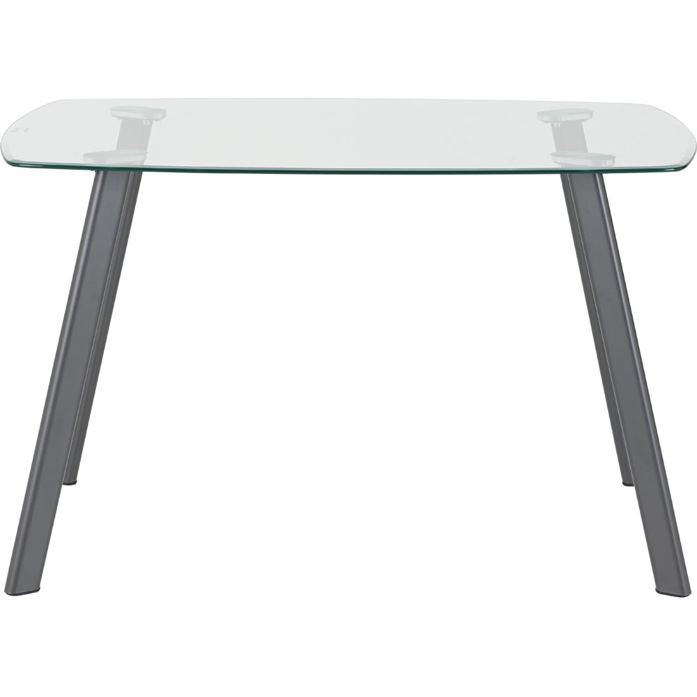 Seconique Abbey 4 Seater Small Dining Set Grey Image 3