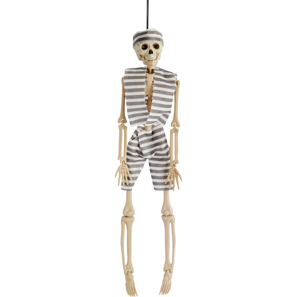 Single 15inch Dressed Skeleton in Assorted styles Image 2