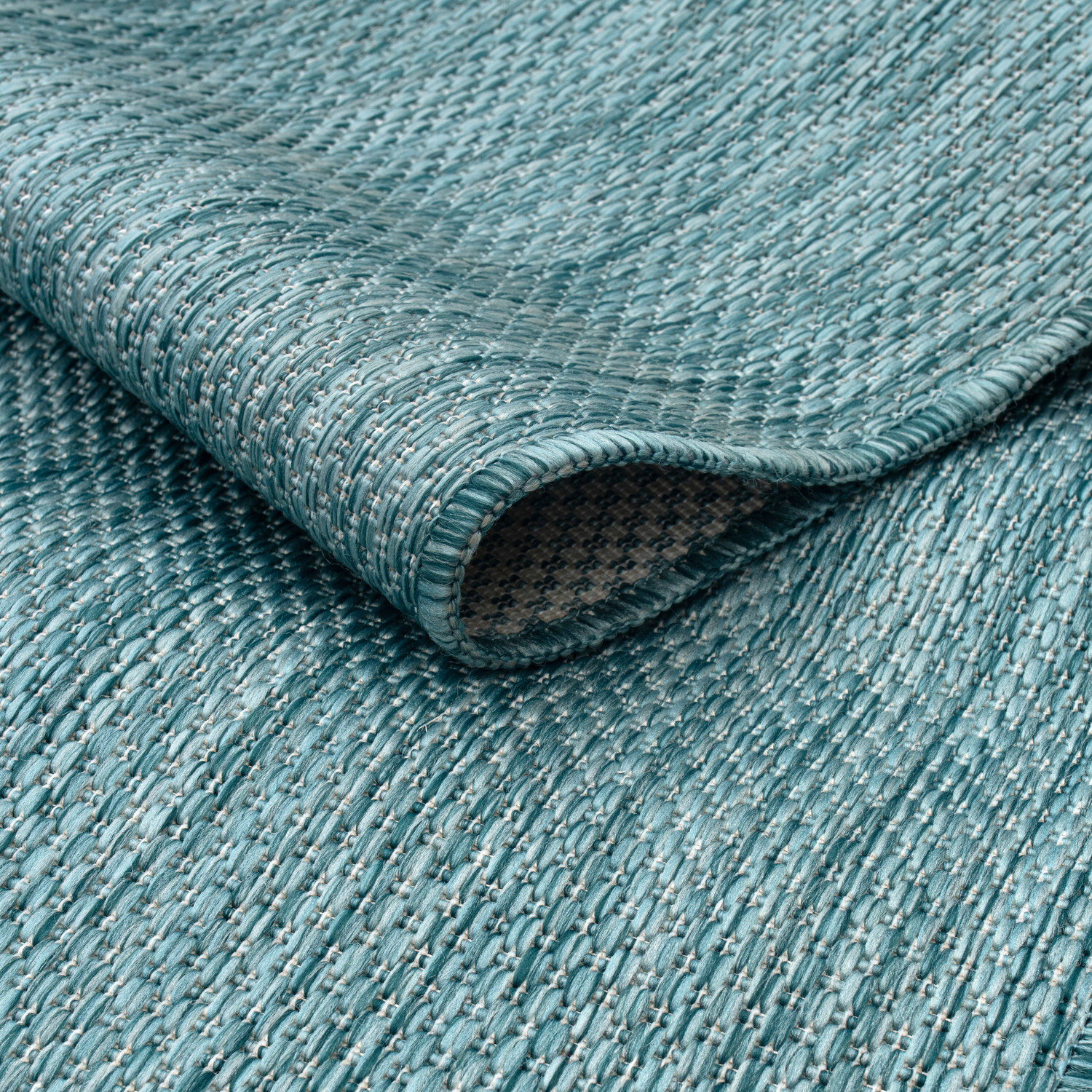 Alicante Indoor and Outdoor Rug Aqua 120cm Image 3