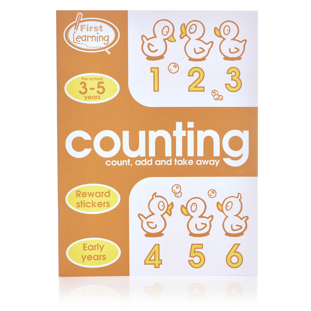 Help With Homework First Learning Counting and Alphabet Activity Book Ages 3-5 Image 2