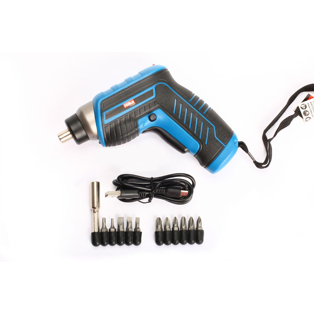 Hilka 3.6V Lithium-Ion Cordless Screwdriver Image 2