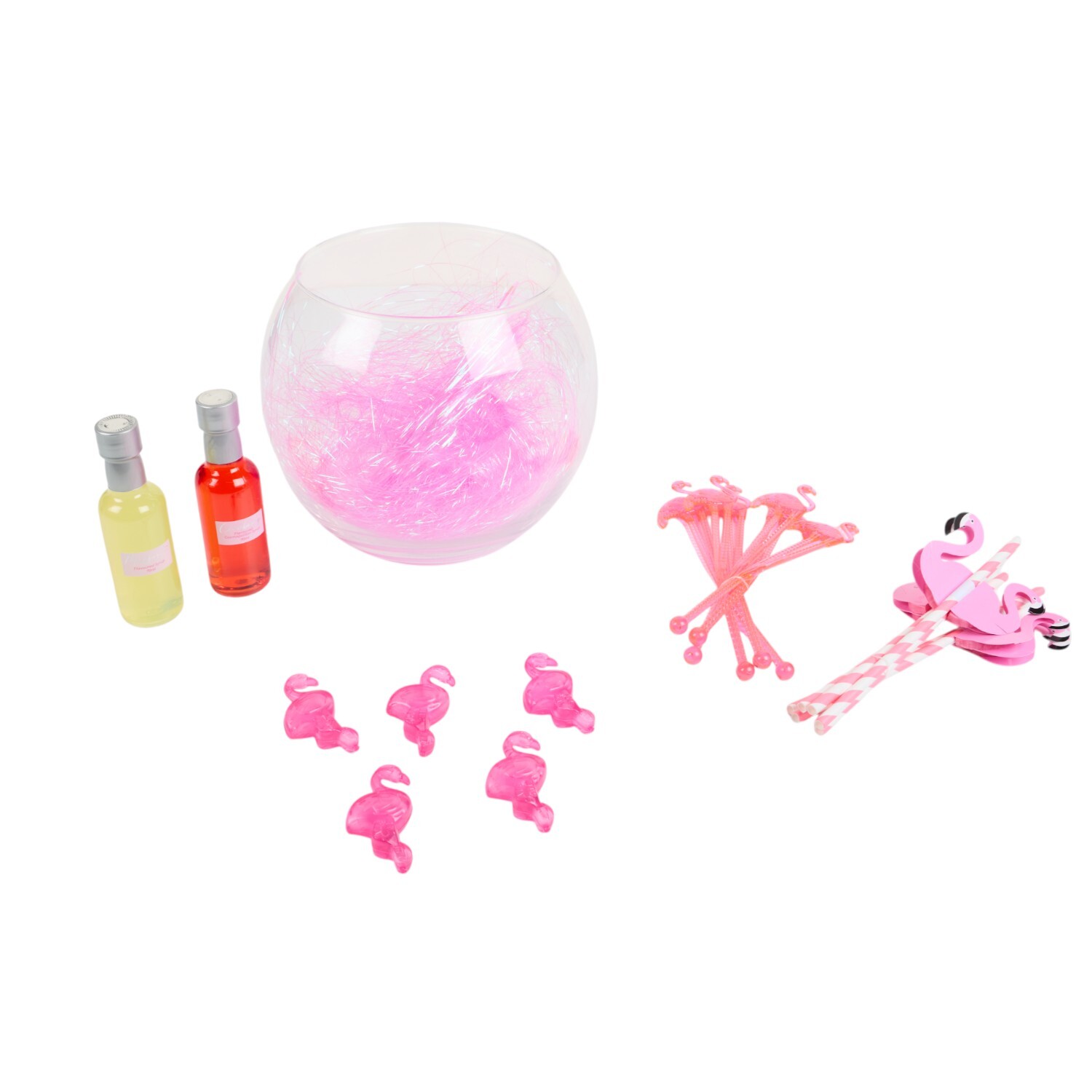 Cocktail Fishbowl with Accessories and Syrup Image 5