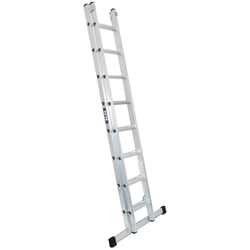 Lyte Ladders & Towers LytePro+ EN131-2 Professional Industrial 2 Section 8 Rung Extension Ladder Image 1