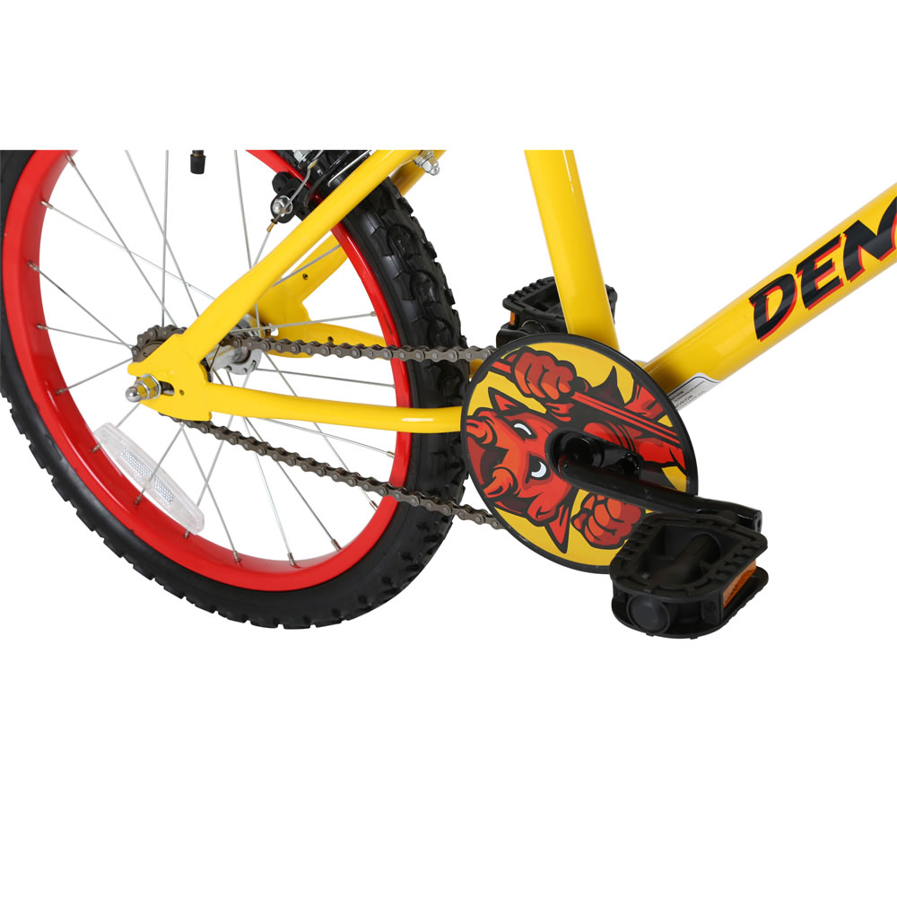 Sonic Demon Kids 18" Yellow Bike Image 4