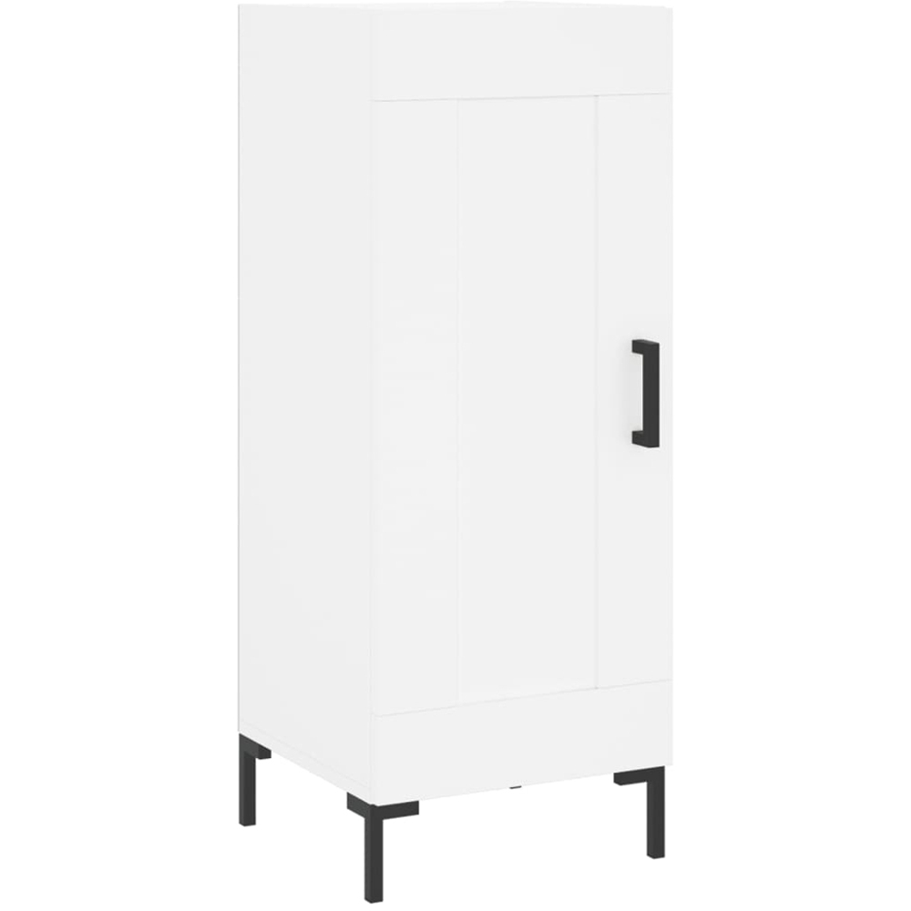 vidaXL 2 Door White Highboard Image 5