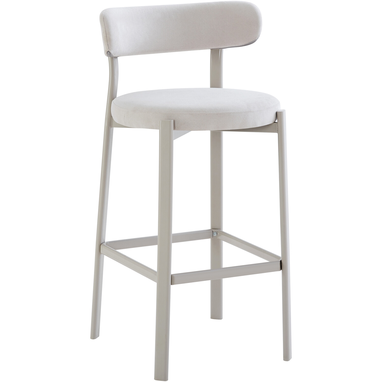 Jessie Neutral Bar Stool Image 2